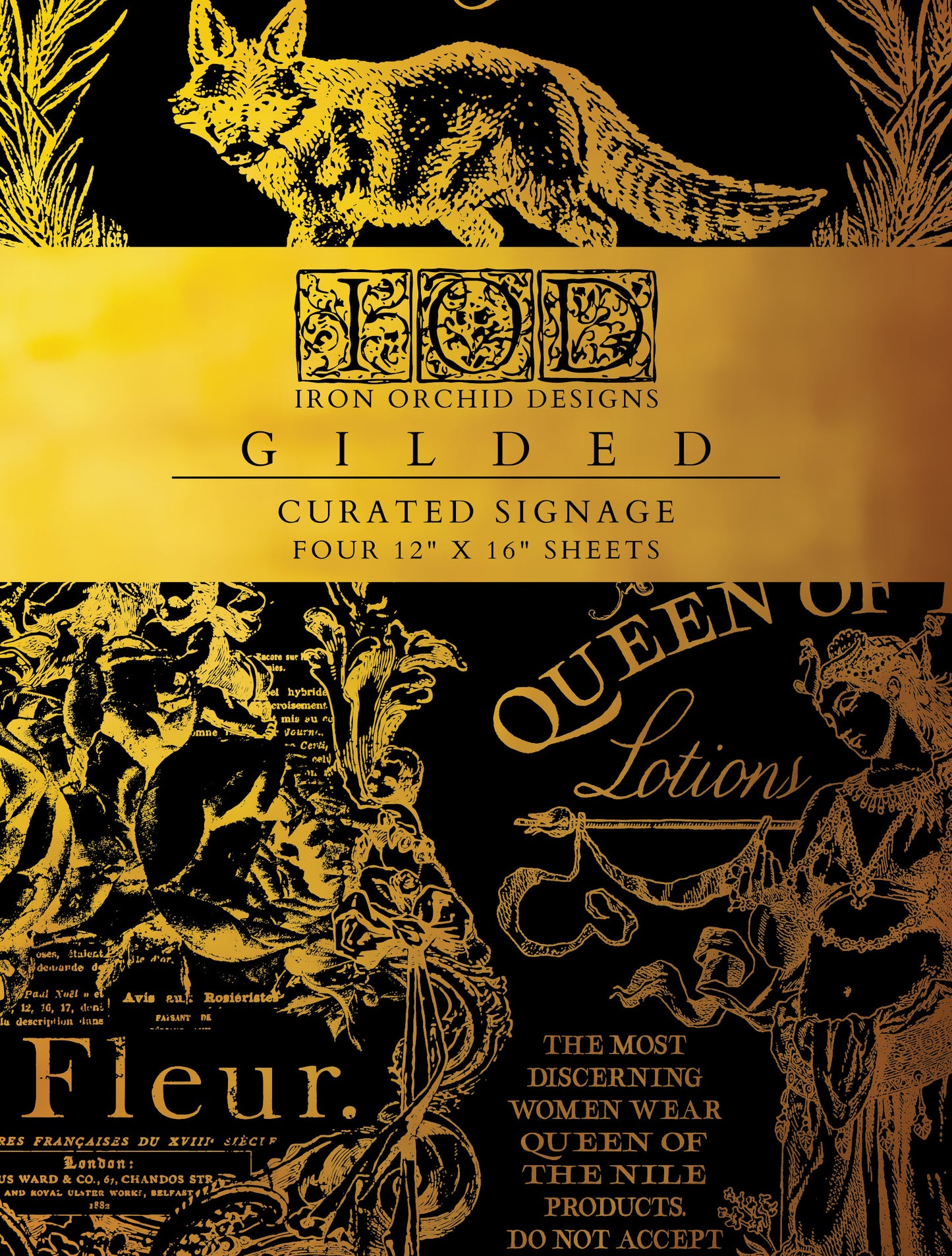 IOD FOIL TRANSFER CURATED SIGNAGE